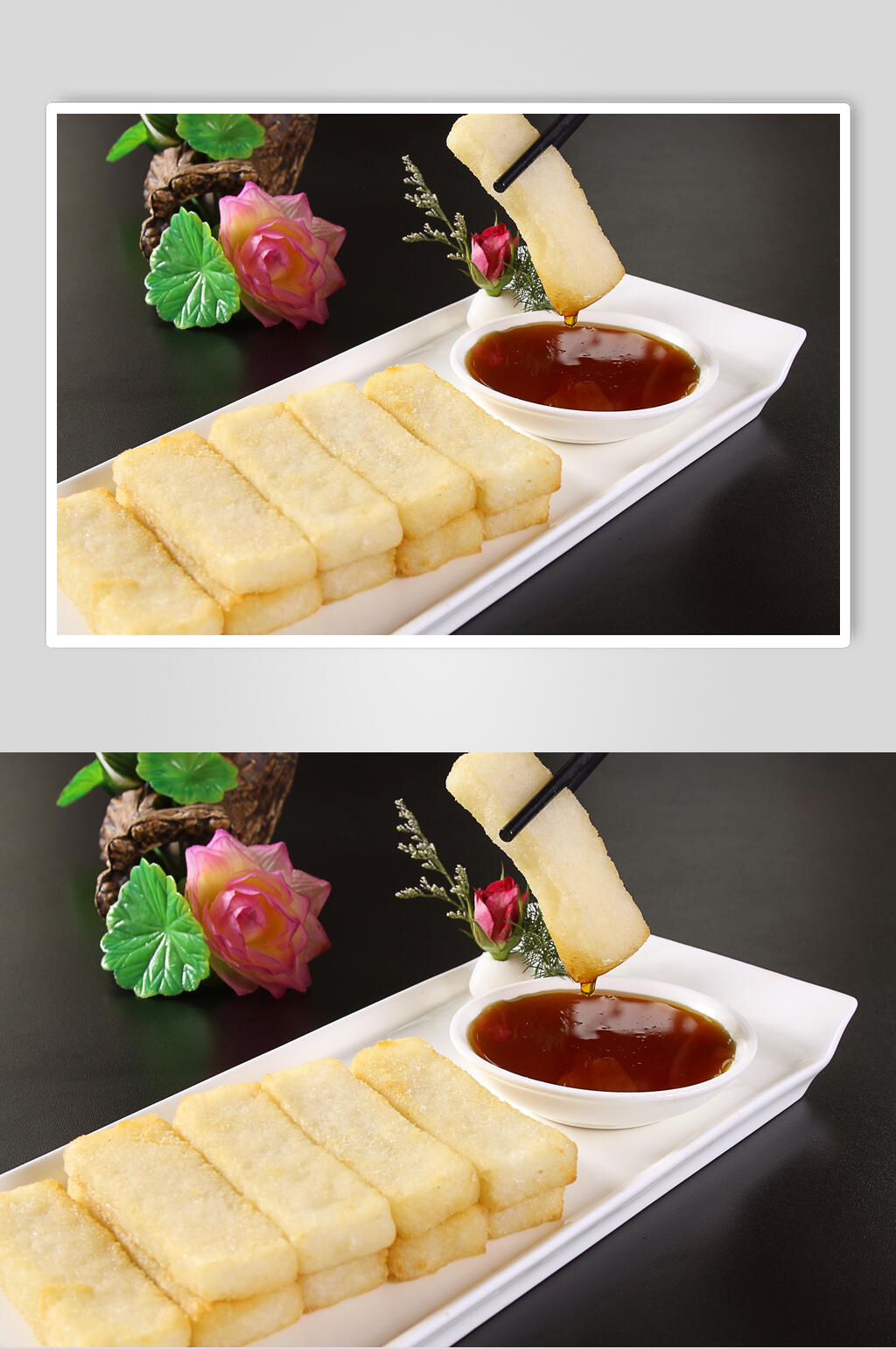 招牌糯米糍粑食品图片素材
