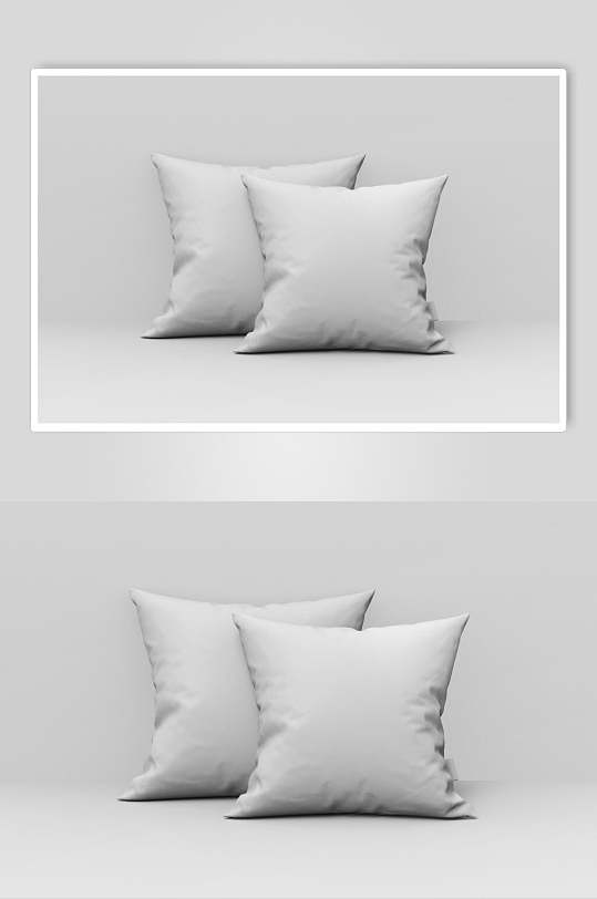 高端流行纤维抱枕靠垫样机
