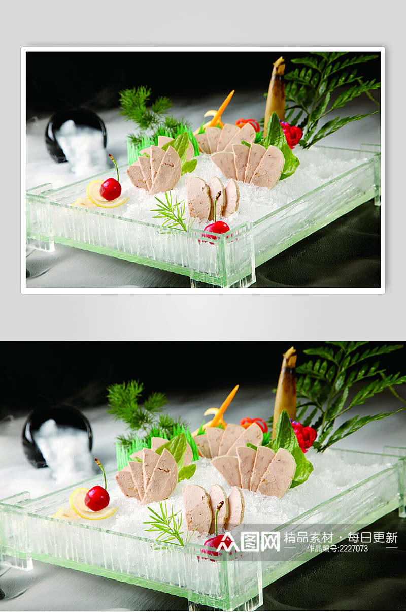 法式鹅肝食品图片素材