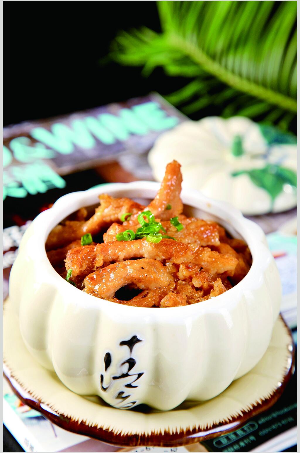 罐焖酥肉食物高清图片素材