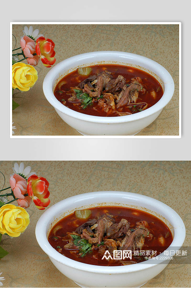 牛杂烩菜食物摄影图片素材