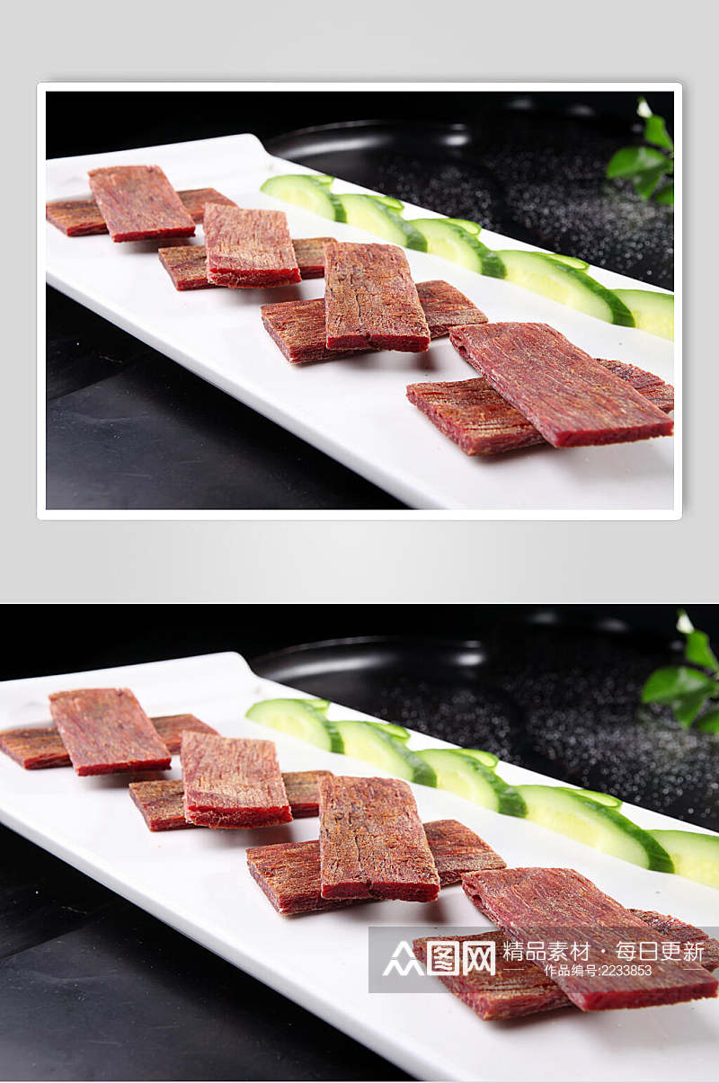 土特产牛肉干食品摄影图片素材