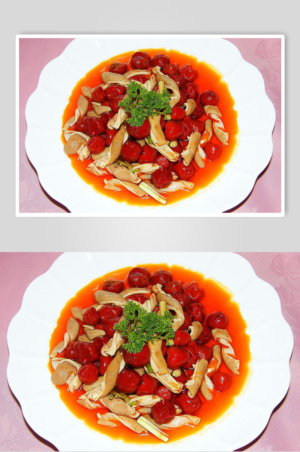 泡椒炒肚丝食物图片素材