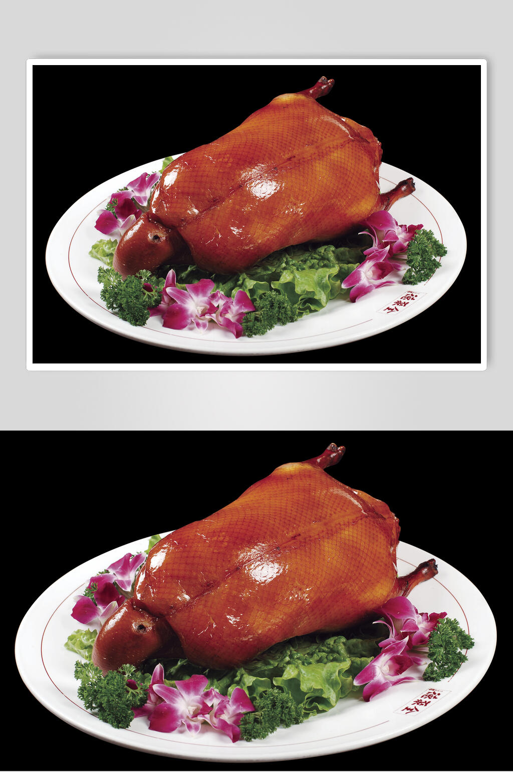 全聚德烤鸭美食摄影图片素材