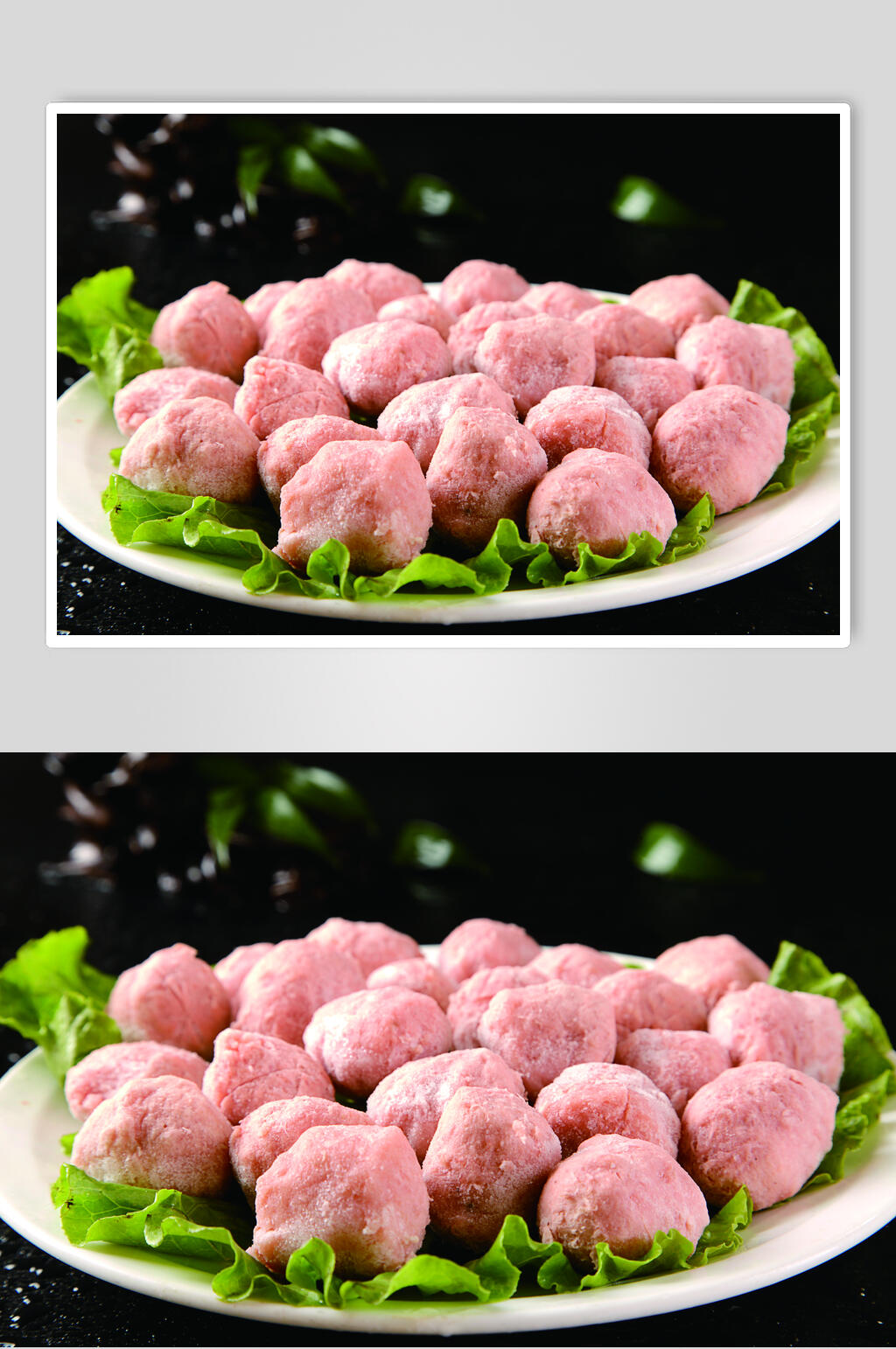 潮州牛肉丸食物摄影图片素材