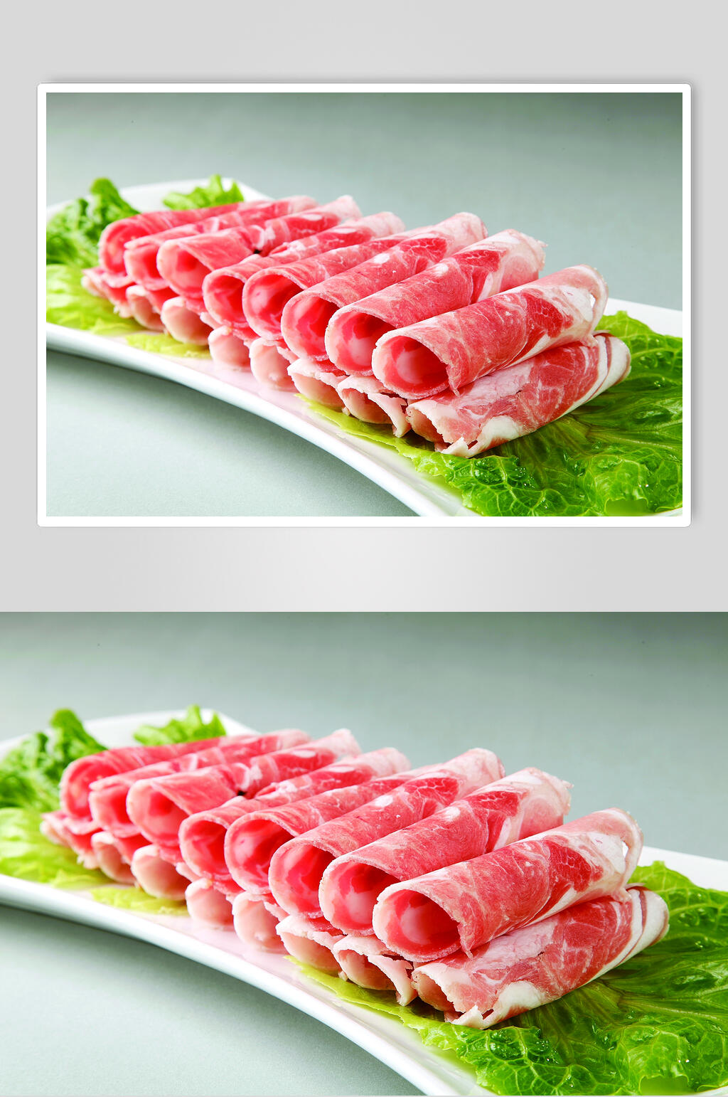 羊后腿肉食物摄影图片素材