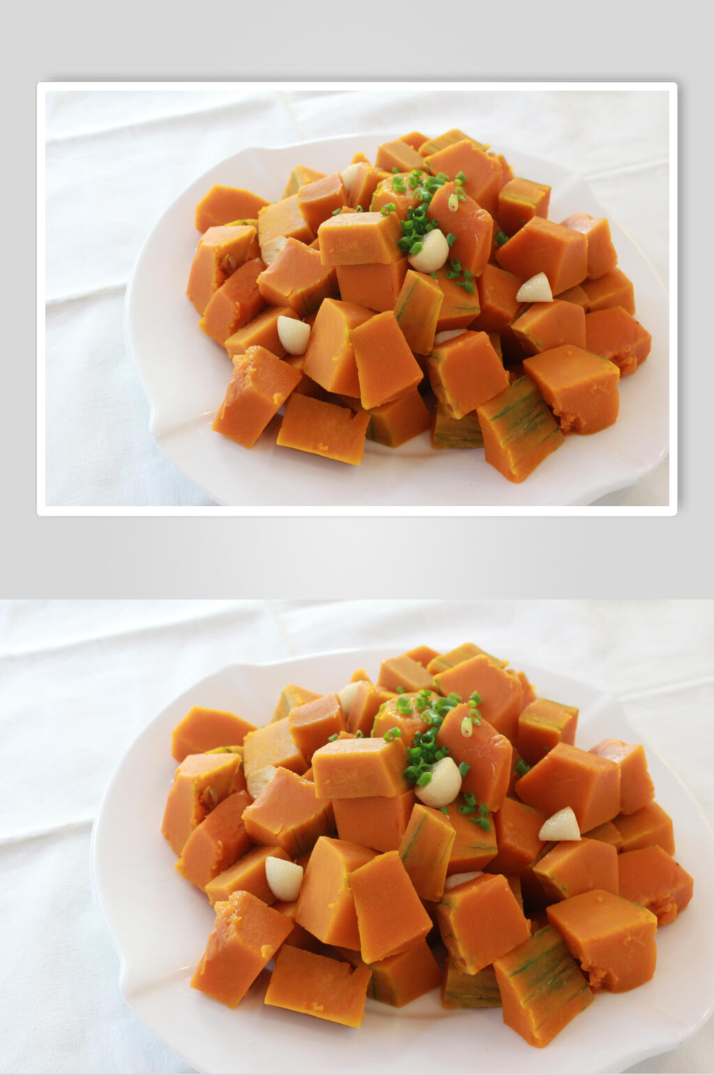 炒南瓜美食高清摄影图素材