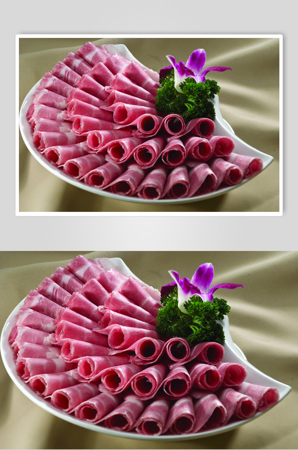 极品幼羊后腿肉食物图片素材