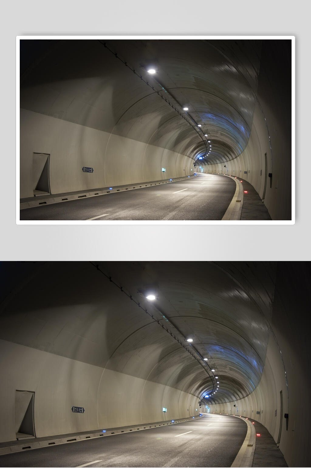 高端隧道公路馬路高清圖片素材