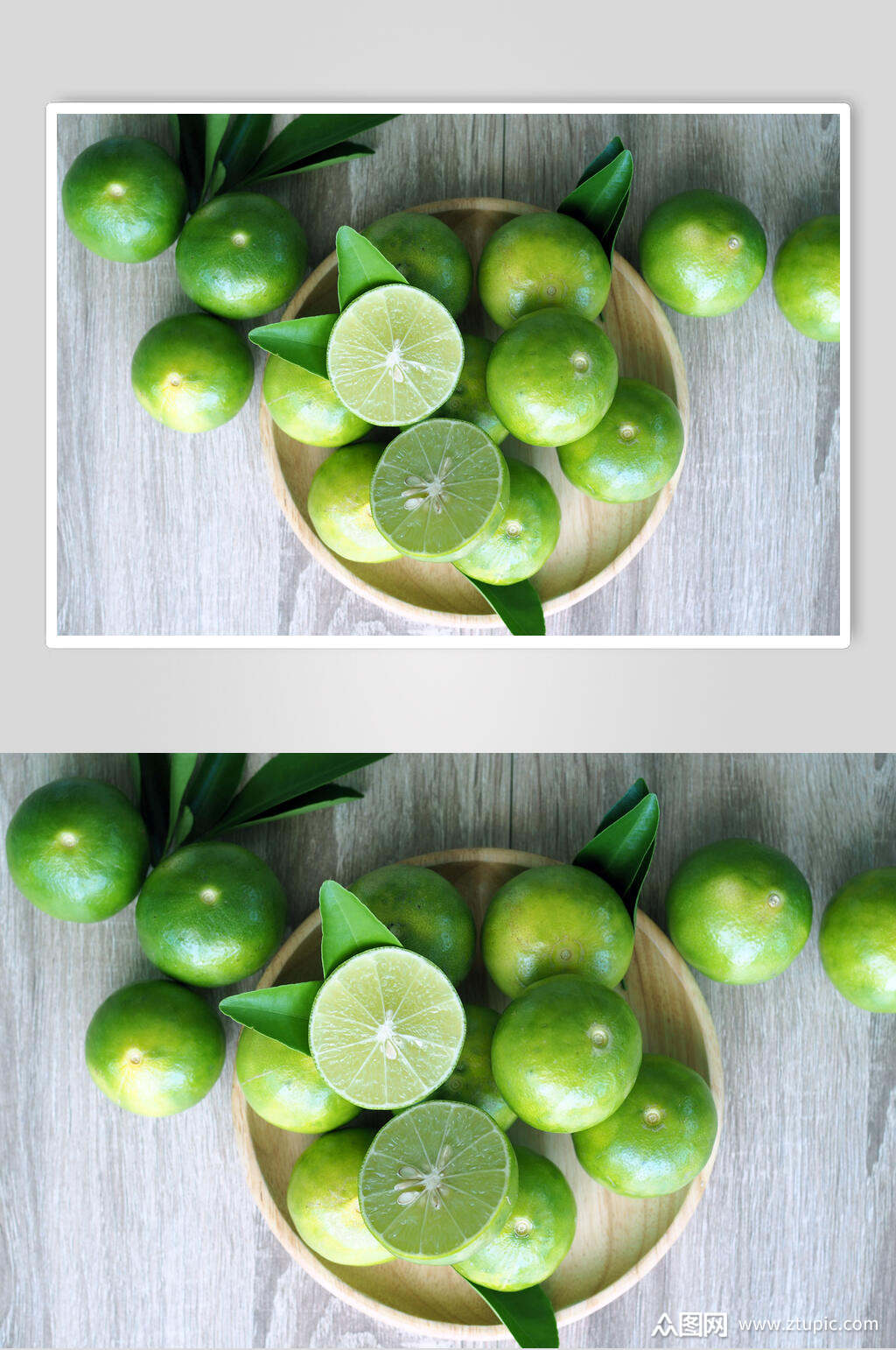 青柠水果摄影图片素材