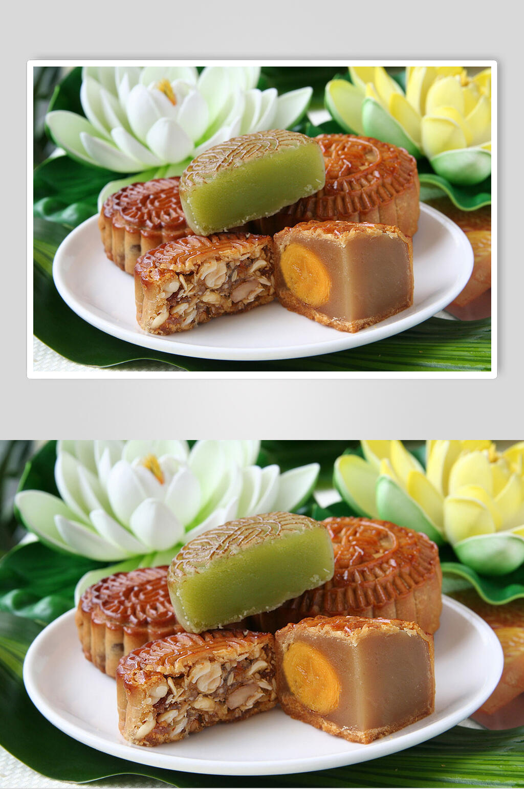 招牌月饼食品高清图片素材