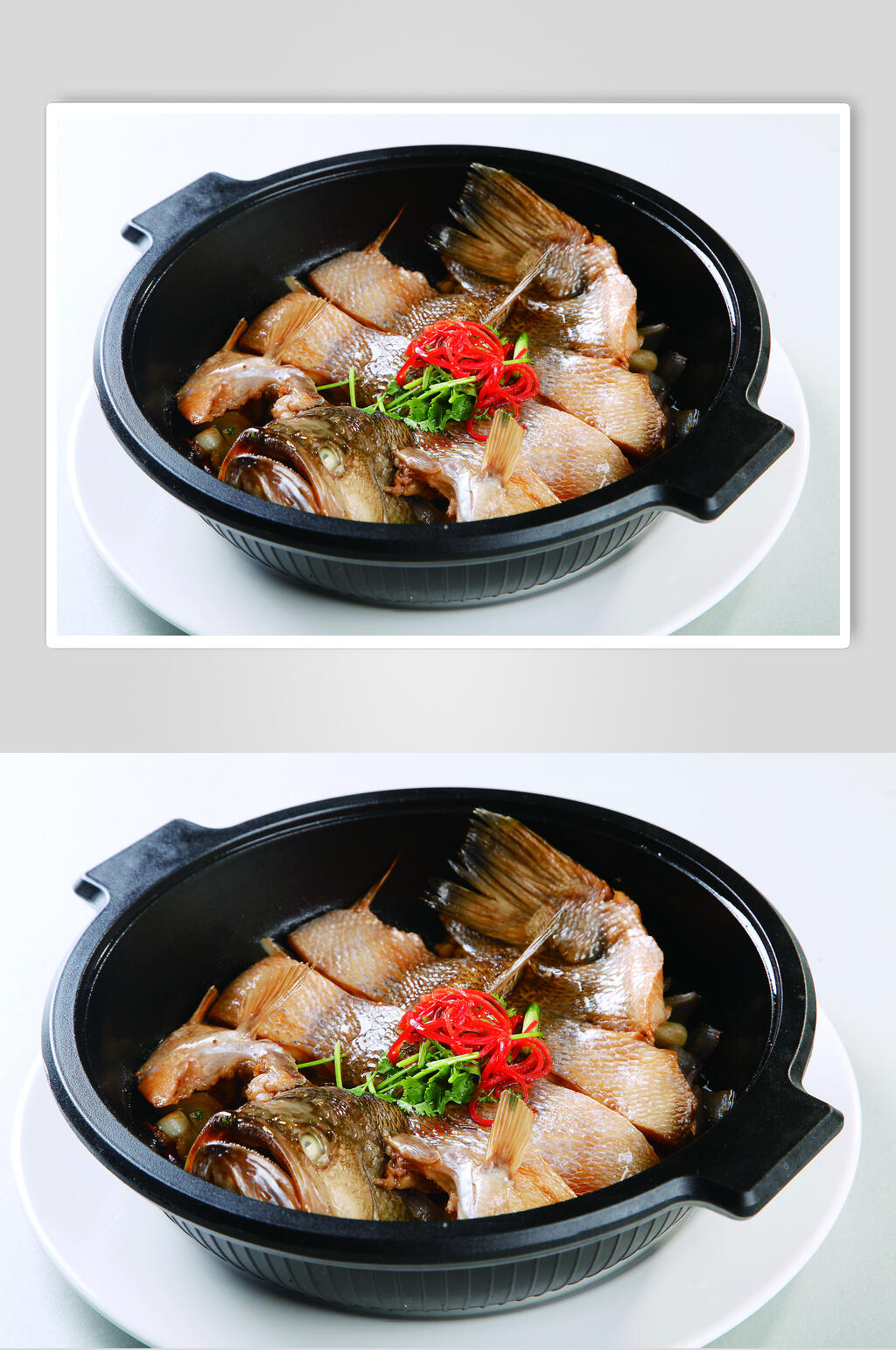 生锔鲈鱼食物摄影图片素材