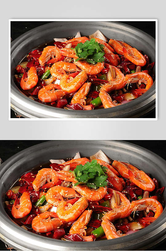 大虾麻辣香锅食品图片