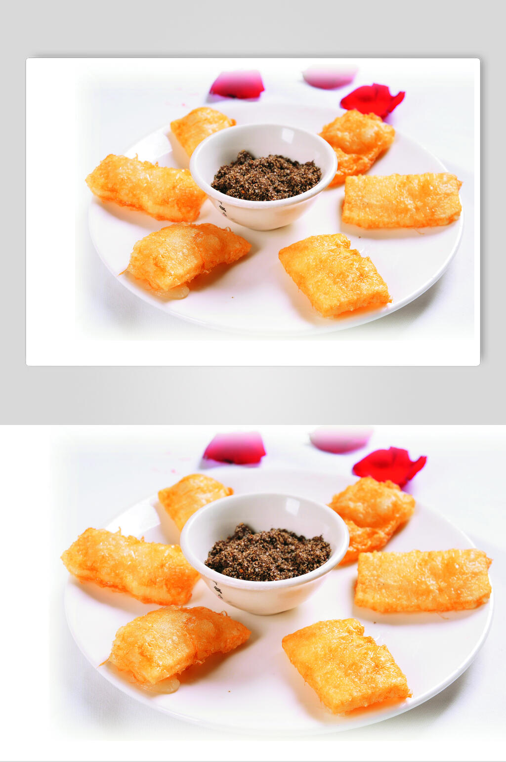 正宗美味糯米糍粑食品图片素材
