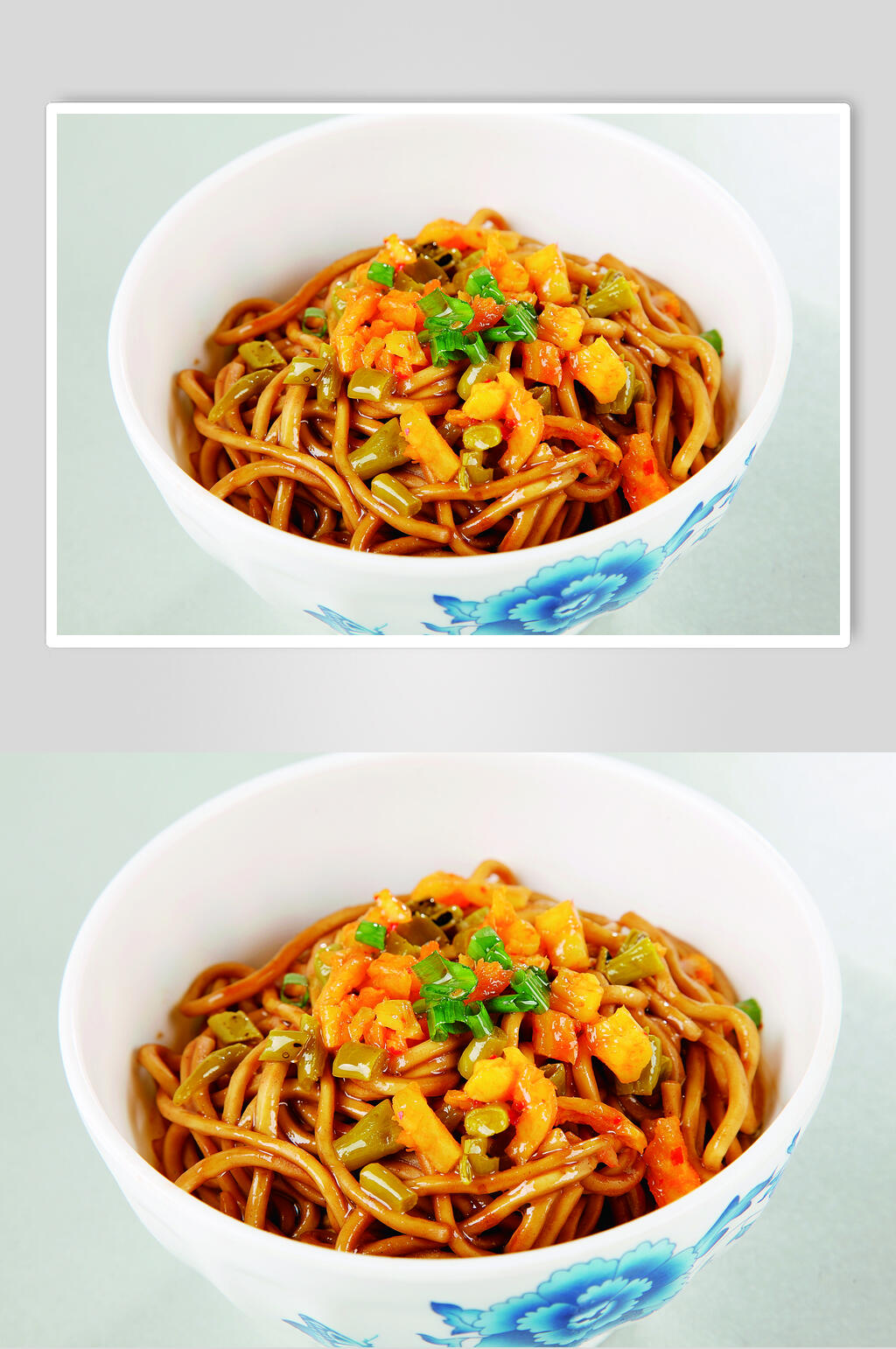 汗味热干面食物摄影图片素材
