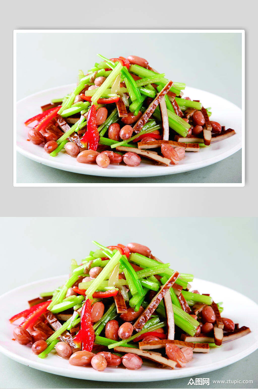 芹豆花食物摄影图片素材