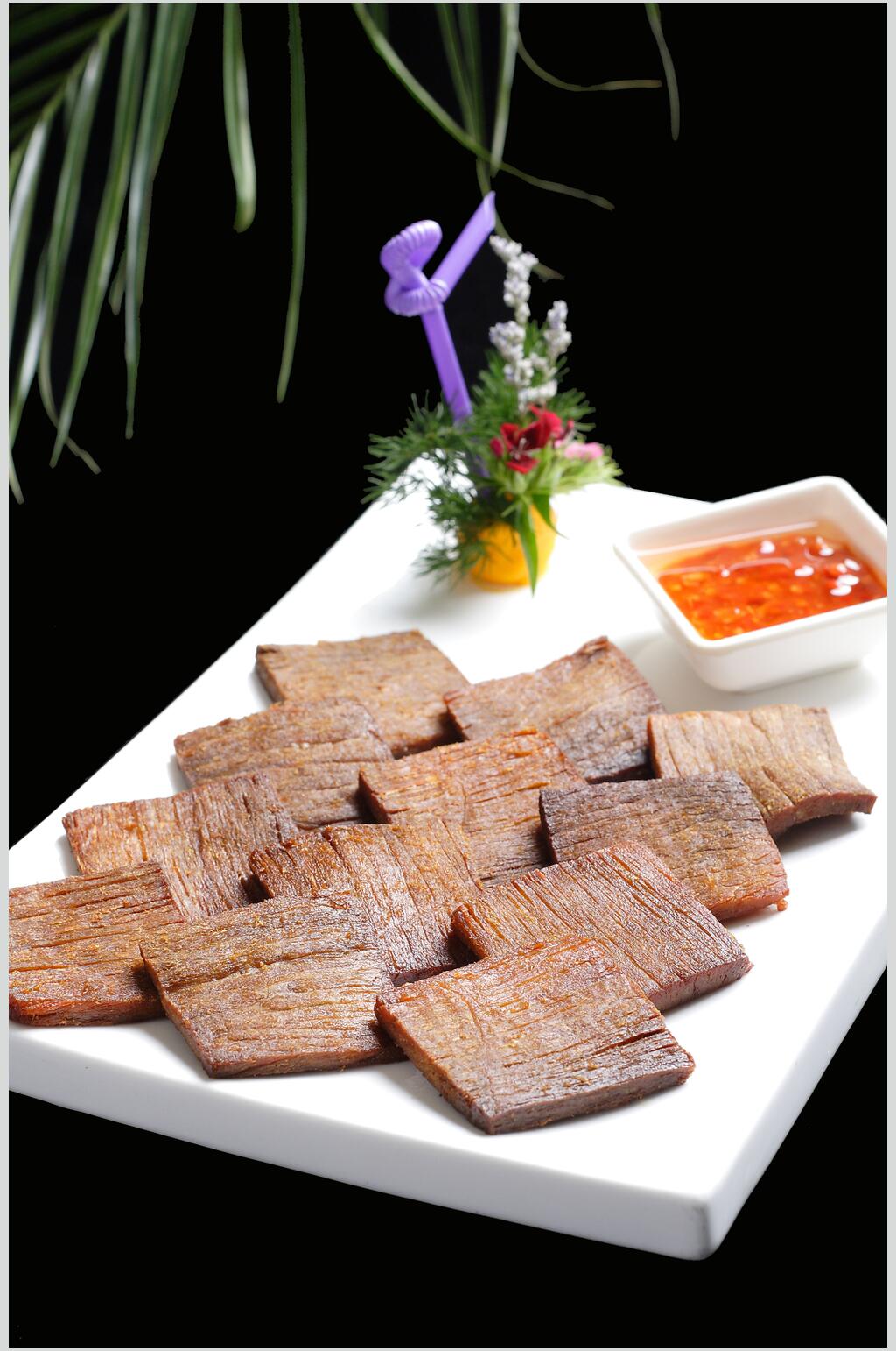 精品牛肉干美食摄影图片素材