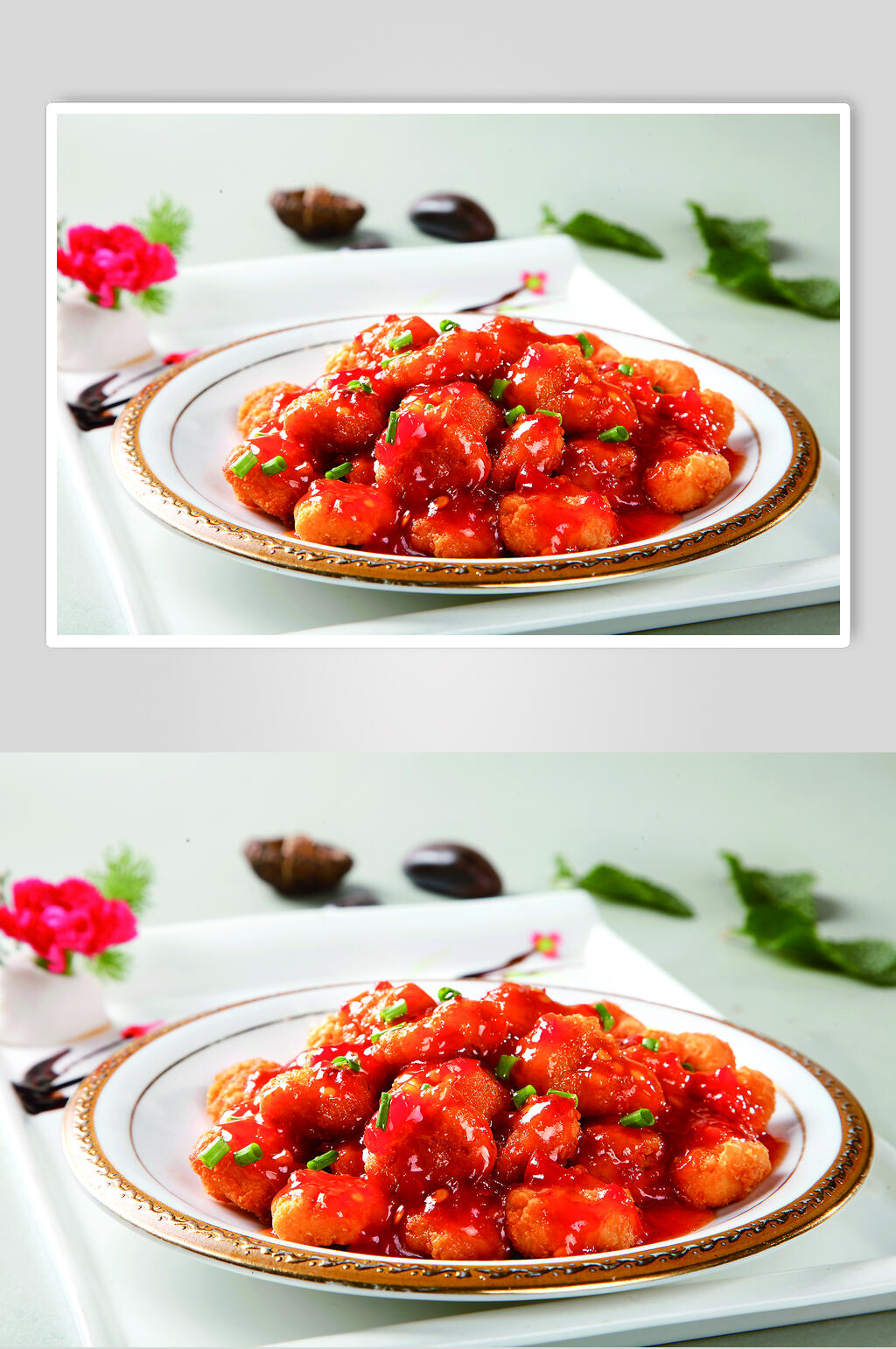 泰国鸡米花食物图片素材