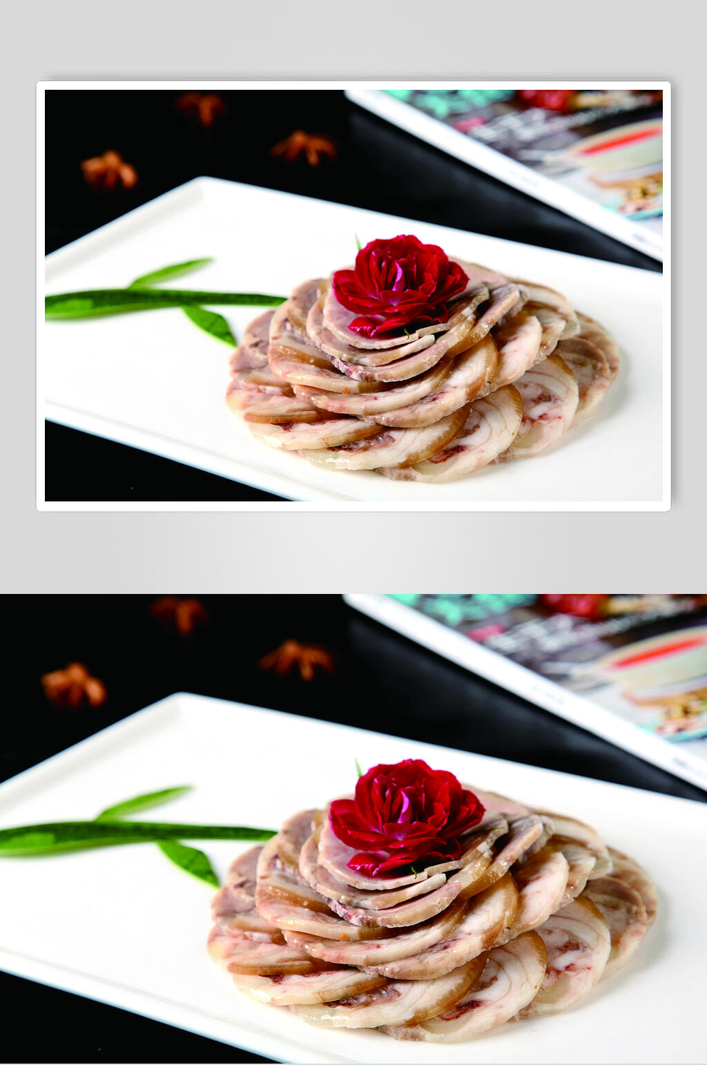 酱香肘花食物高清图片素材