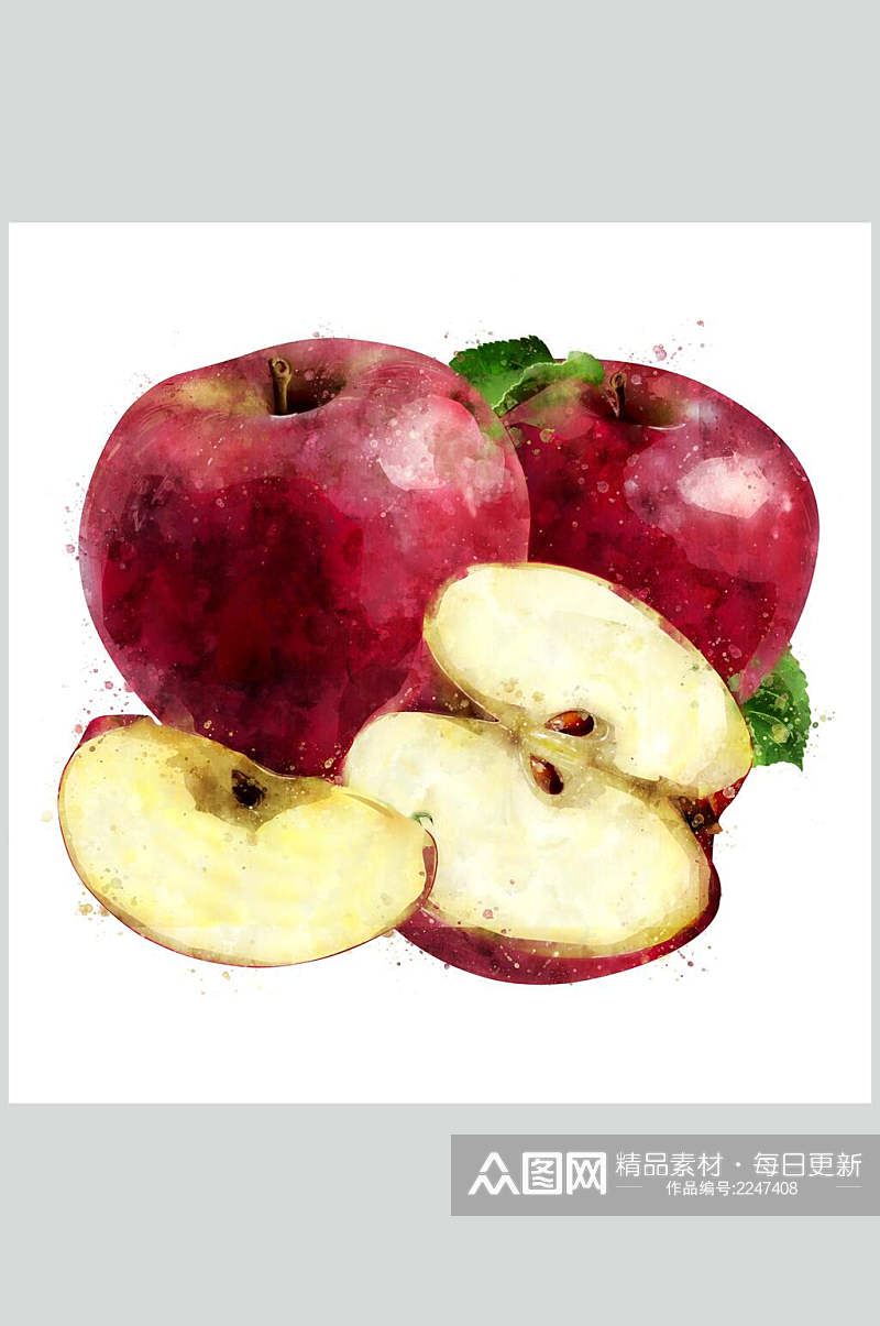 苹果蔬果食品图片素材