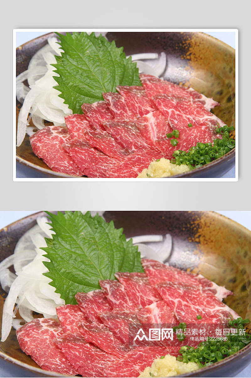 生牛肉食物摄影图片素材