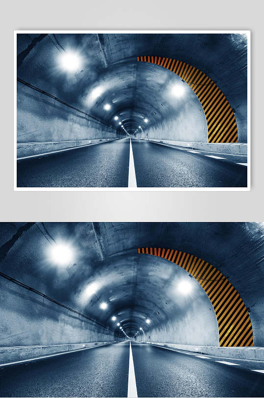 抛光隧道公路马路高清图片