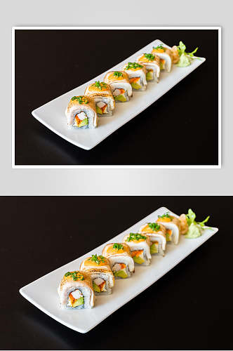 招牌特色寿司食物图片