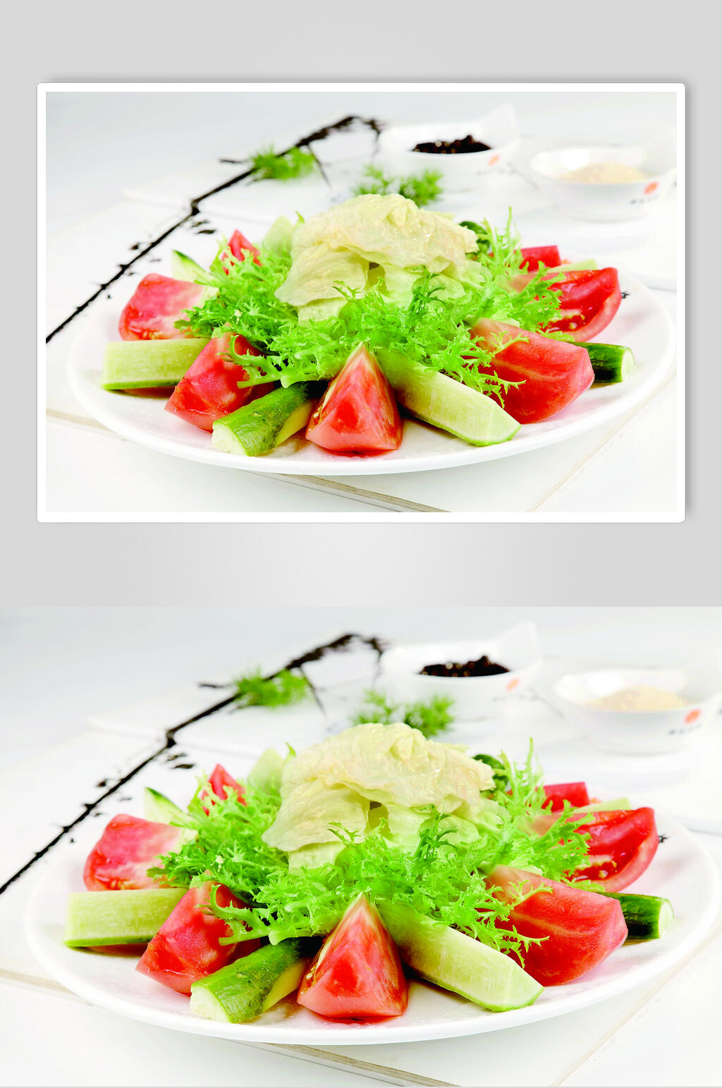 生吃拼盘食物摄影图片素材