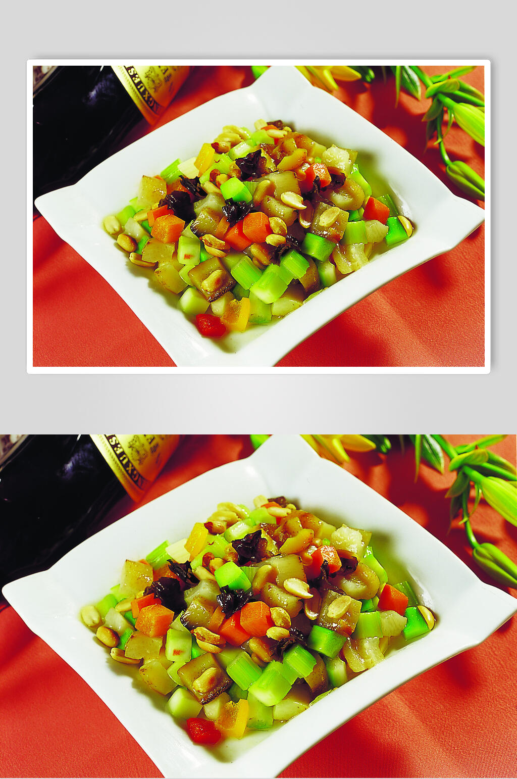 锦绣海参粒食物高清图片素材