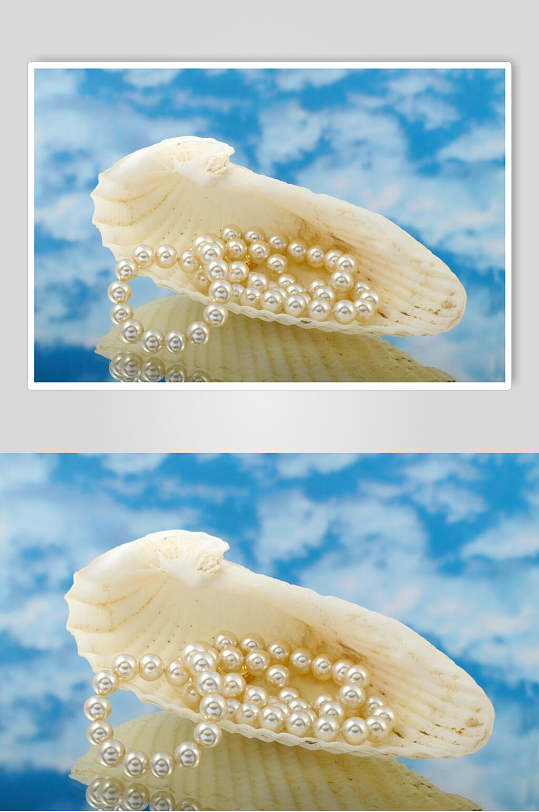 精致珍珠珠宝项链高清图片