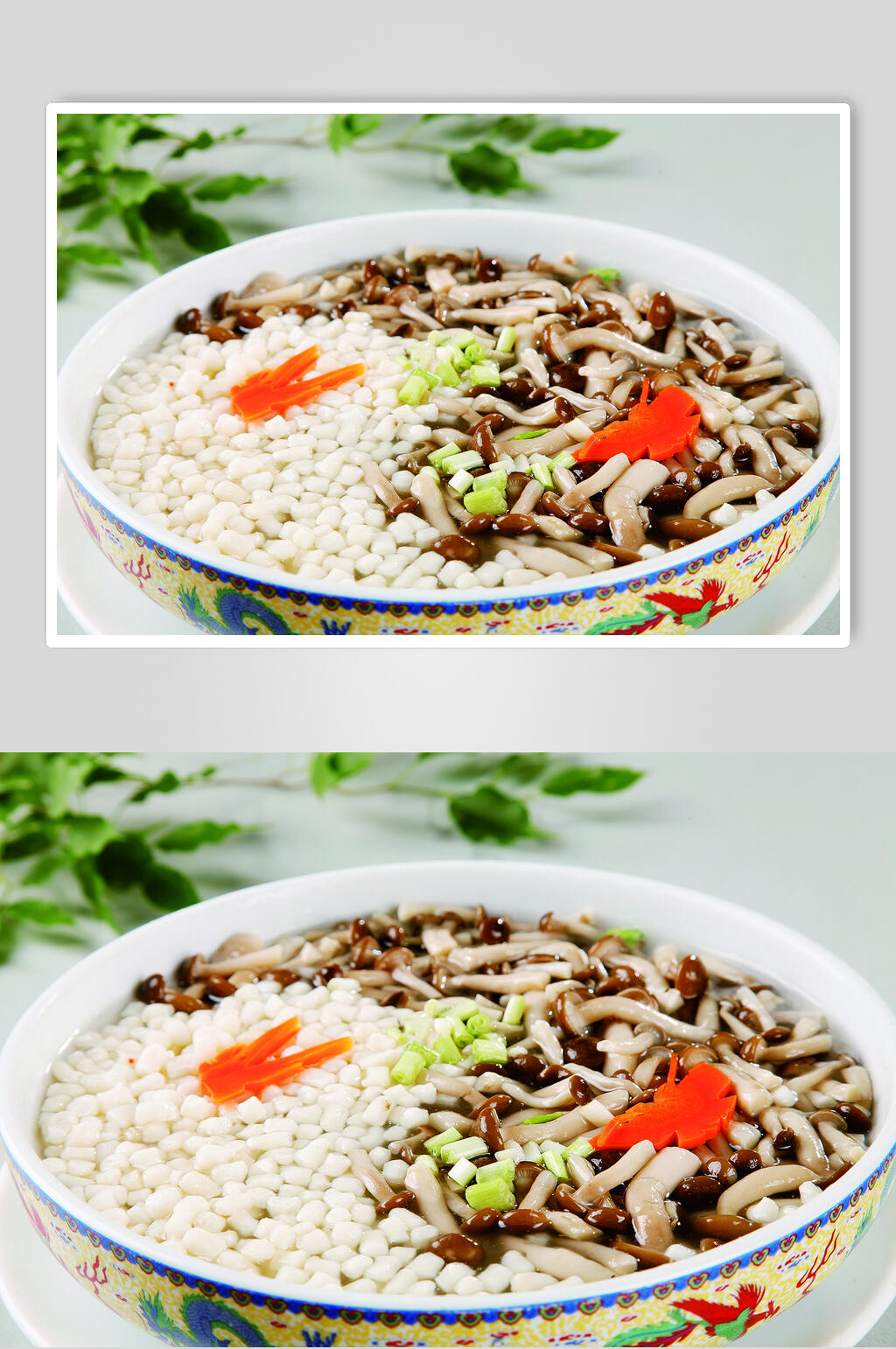 鲜菇鱼米食物高清图片素材