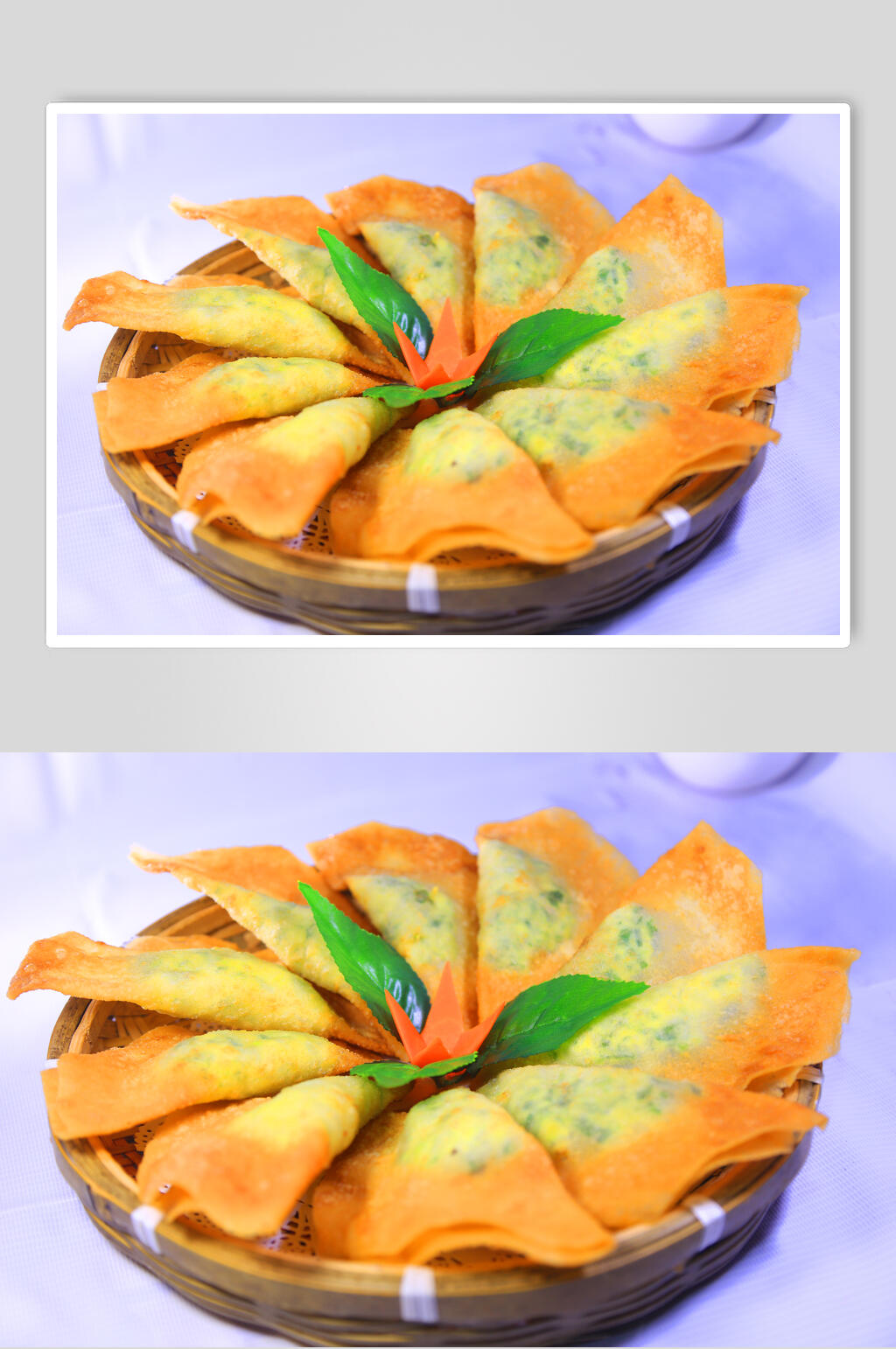 精品韭菜盒子食品摄影图片素材