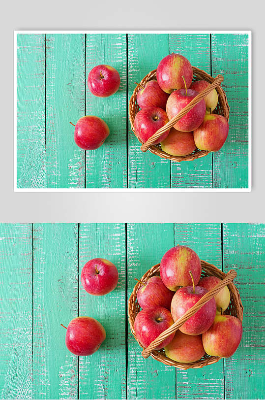 精品苹果水果食物实拍图片
