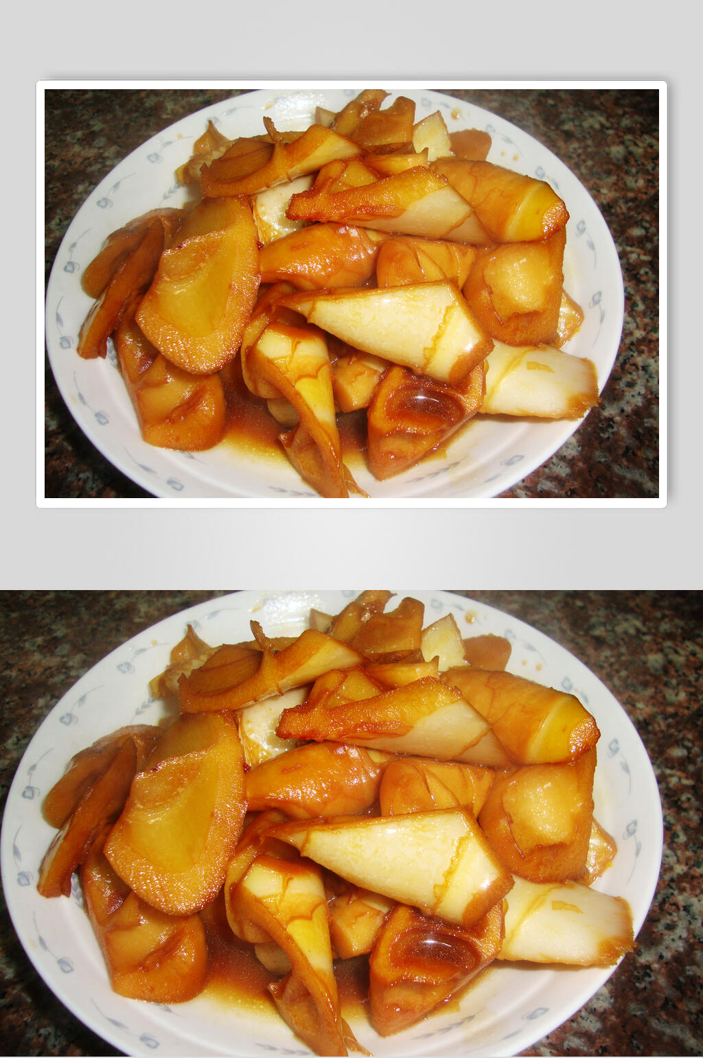 油焖春笋食品图片素材