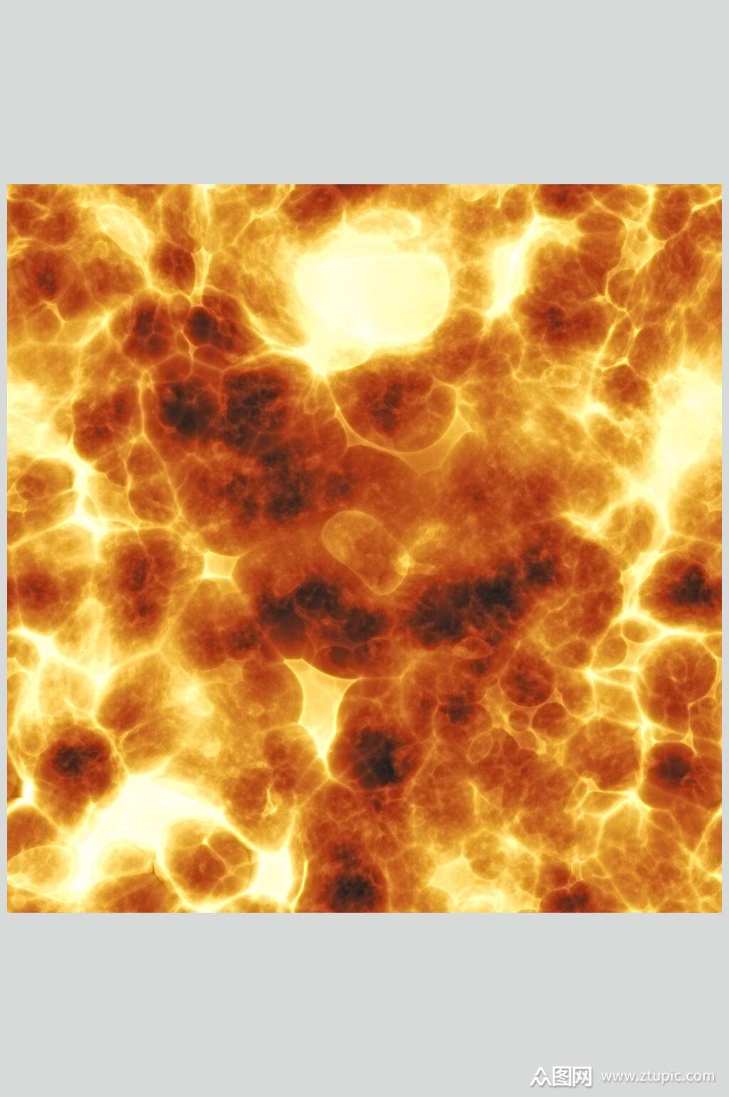 时尚自然金黄色火焰熔岩图片