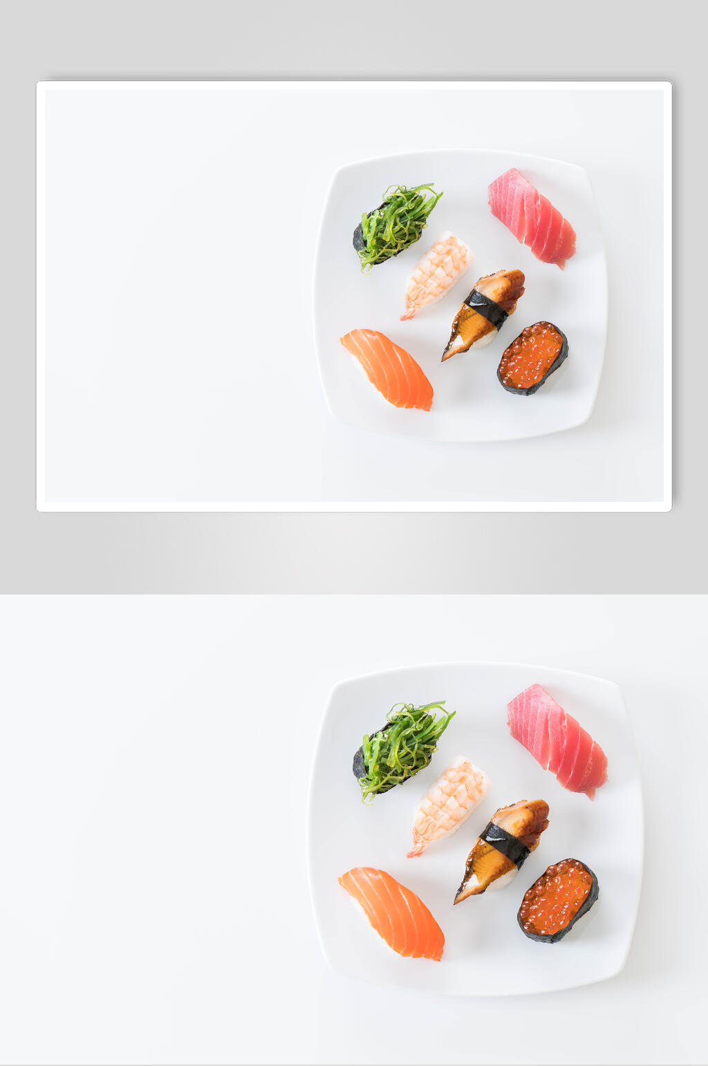 精致料理寿司美食图片素材