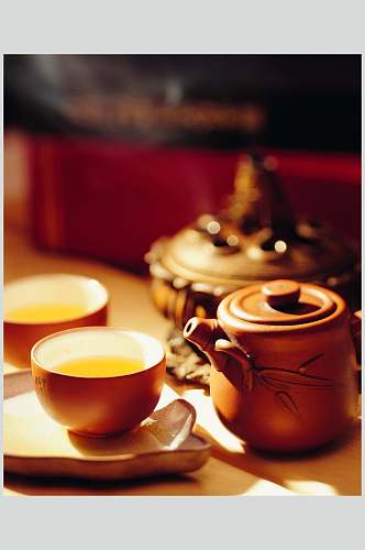 中式高档茶具高清图片