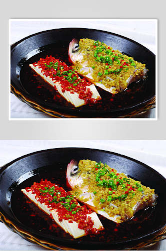 鱼头拼豆腐餐饮图片