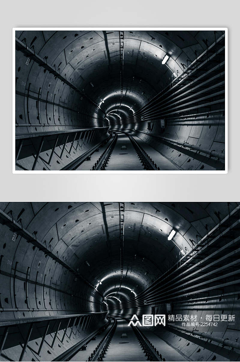 隧道公路马路图片素材
