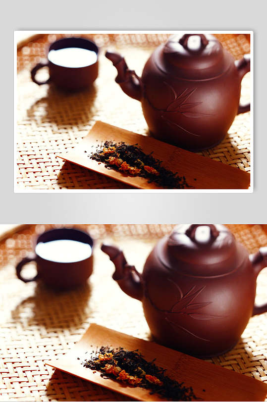 紫砂高档茶具茶叶高清图片