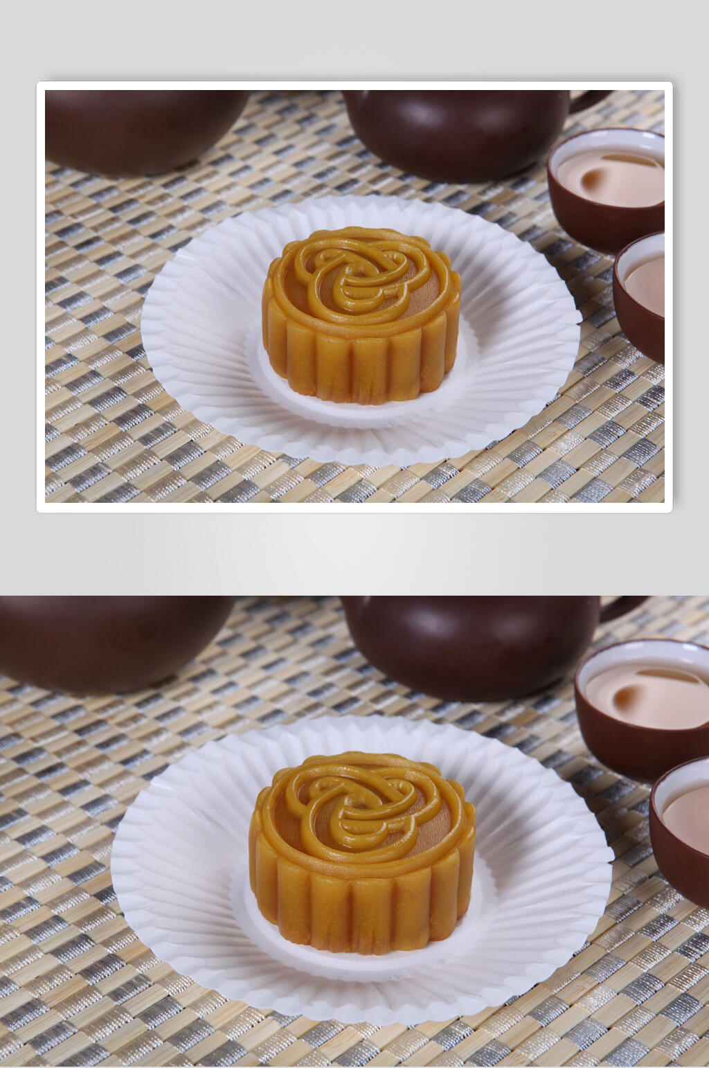 冰皮月饼食品摄影图片素材