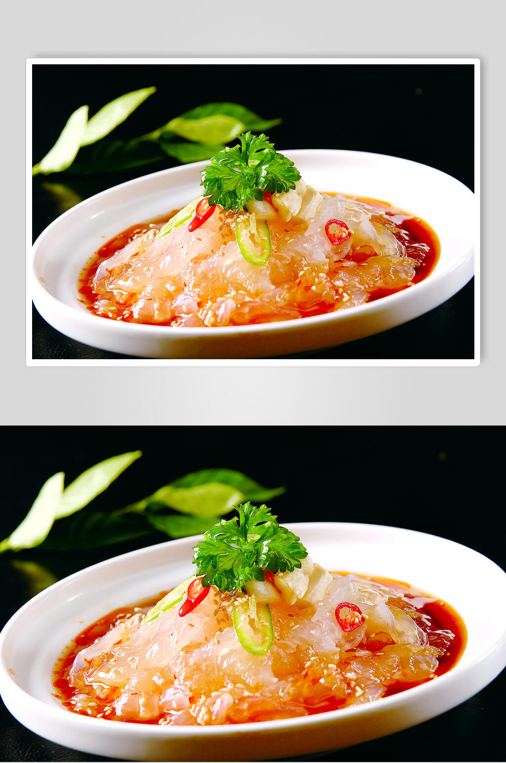 老醋海蜇头副本食物摄影图片素材