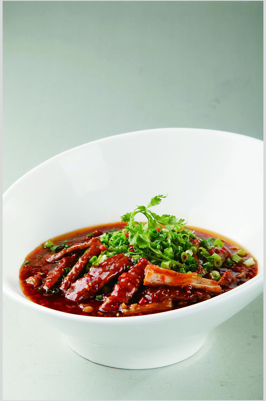 血旺肥肠食物摄影图片素材