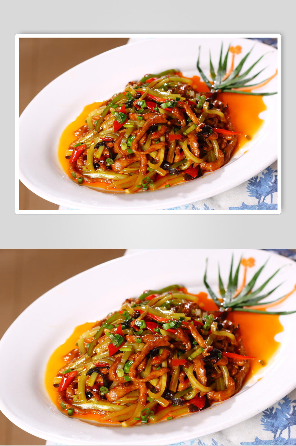 鱼香肉丝食物高清图片素材