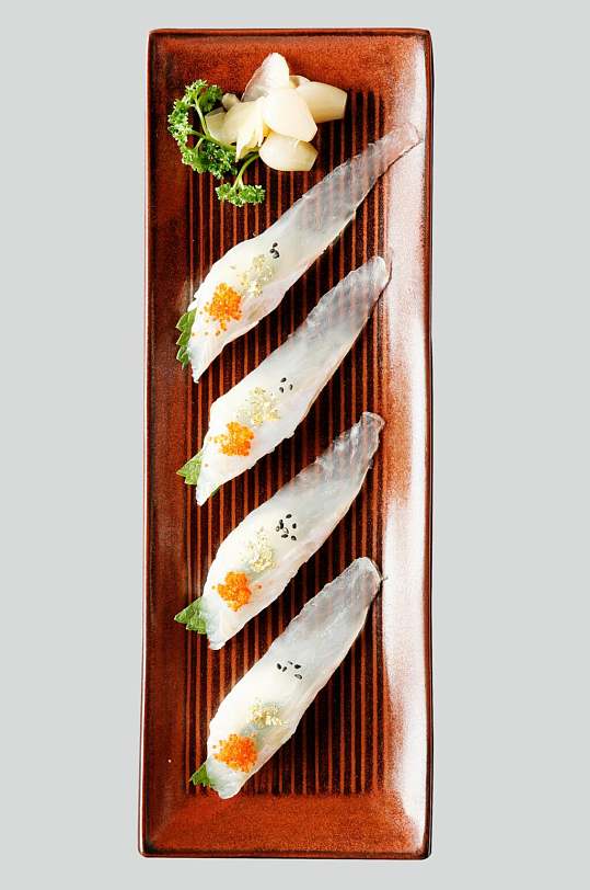 特色海鲜寿司食物图片