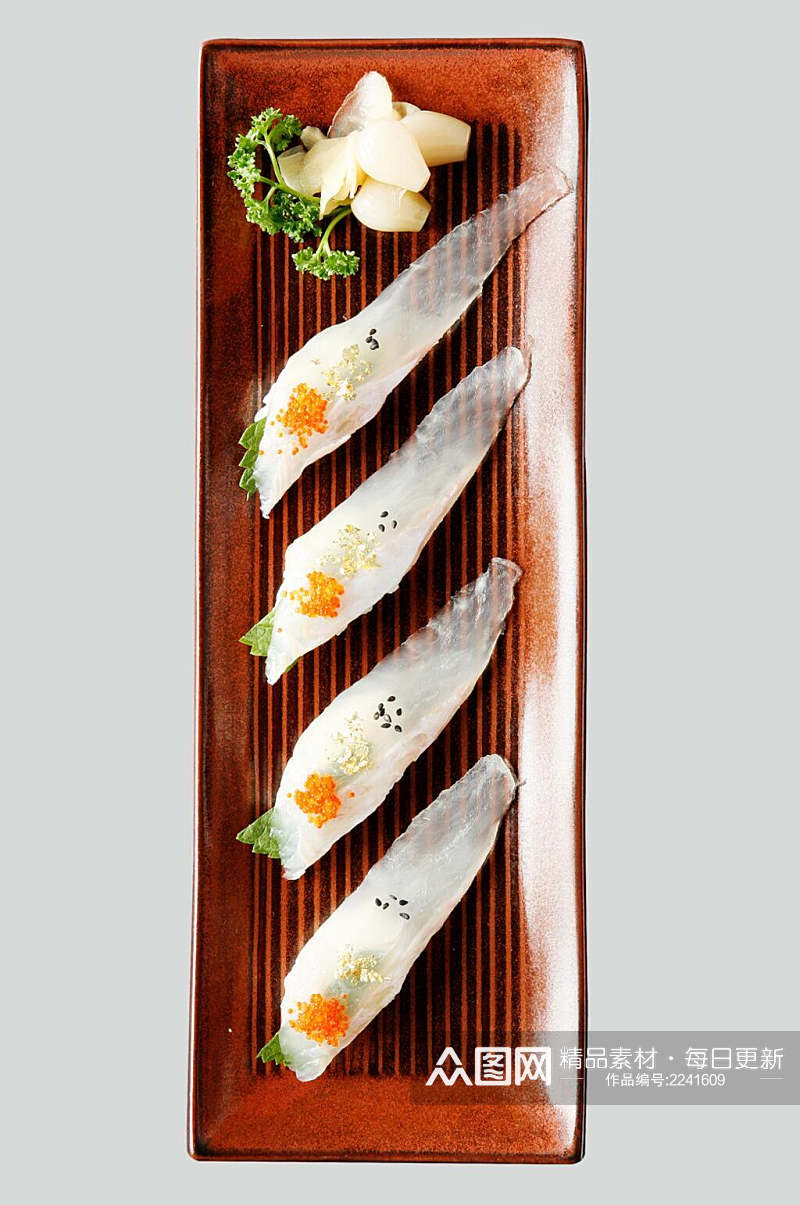 特色海鲜寿司食物图片素材