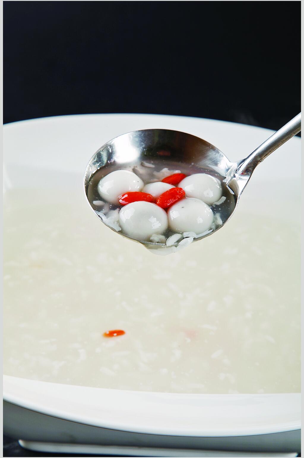 米酒汤圆美食图片素材