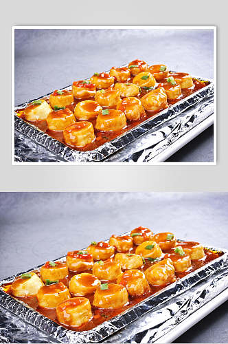 铁板豆腐食品图片