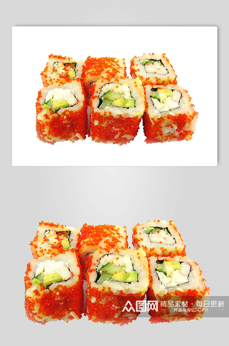 鱼籽寿司餐饮食品图片素材