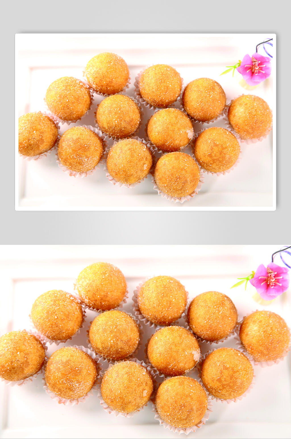 脆皮南瓜球副本食物摄影图片素材
